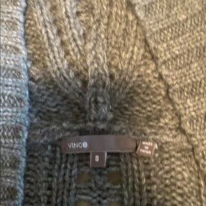 Vince hooded gray sweater